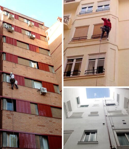 Empresa especializada en rehabilitación de fachadas para reparaciones, revestimientos o restauraciones.